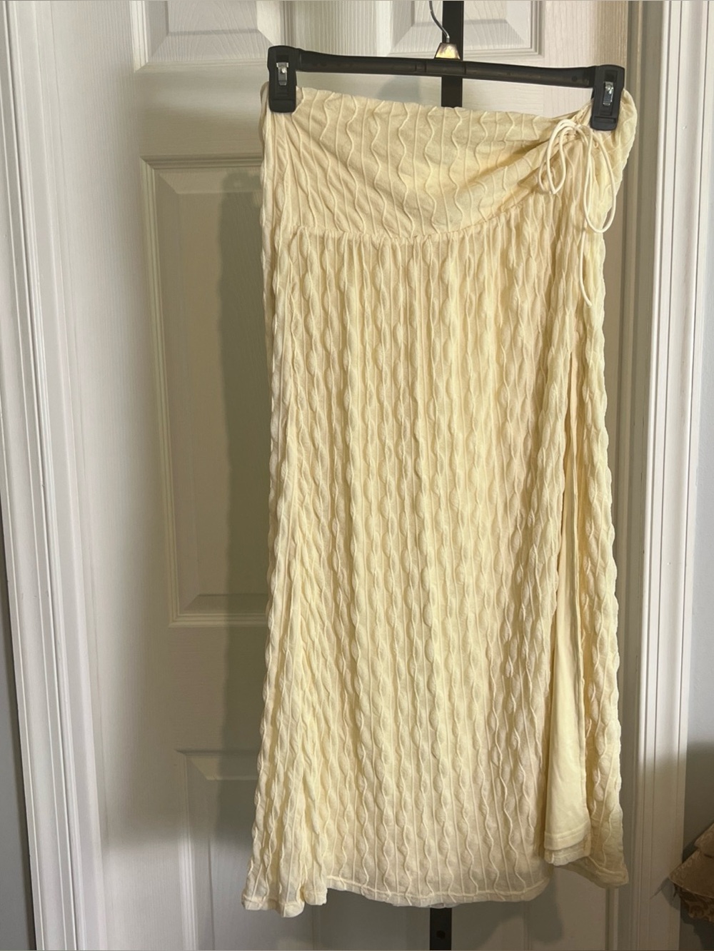 Sabo Maxim Skirt Size Large Beautiful Pattern Tie On The Hip Summer
